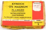 Kynoch .375 Magnum Flanged Nitro Express - 1 of 1