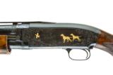 WINCHESTER MODEL 12 PIGEON GRADE Y MODEL 12-5 ENGRAVED WITH GOLD 12 GAUGE - 5 of 13