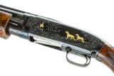 WINCHESTER MODEL 12 PIGEON GRADE Y MODEL 12-5 ENGRAVED WITH GOLD 12 GAUGE - 6 of 13