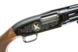 WINCHESTER MODEL 12 - 1A WITH GOLD SUPER PIGEON GRADE TRAP 12 GAUGE - 8 of 15