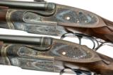 J&L WILKINS & CO. BEST SIDELOCK, MATCHED SET, DOUBLE RIFLE, .470 & .300 H&H - 5 of 15
