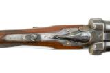 SIMSON PRE WAR DOUBLE RIFLE DRILLING 8X60R X 8X60R X 12 GAUGE - 9 of 16