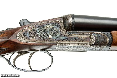 WESTLEY RICHARDS BEST SXS SIDELOCK SHOTGUN, 12 GAUGE, TWO BARREL SET