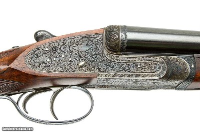 HOLLAND & HOLLAND MODELE DE LUXE SXS, 12 GAUGE, FACTORY 2 BARREL SET