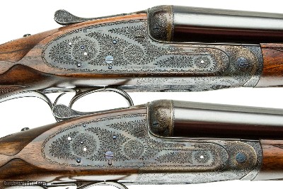 PURDEY BEST S/S 12 GAUGE, TWO GUN SET