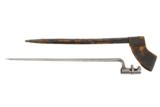 1863 Bayonet With Scabbard SPRINGFIELD MUSKET - 1 of 1
