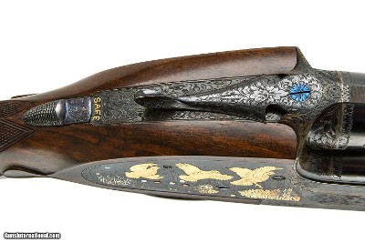 PURDEY EXTRA FINISH O/UKEN HUNT ENGRAVED 12 GAUGE - Image 10 of 16