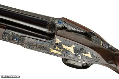 PURDEY EXTRA FINISH O/UKEN HUNT ENGRAVED 12 GAUGE - Image 8 of 16