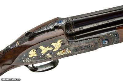 PURDEY EXTRA FINISH O/UKEN HUNT ENGRAVED 12 GAUGE - Image 9 of 16
