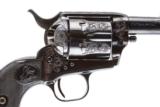 COLT SAA 3RD GENERATION SHERRIFS MODEL FACTORY ENGRAVED 44-40 &44 SPECIAL - 4 of 13