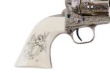 COLT SAA 3RD GENERATION 45LC ENGRAVED BY JEROME HARPER - 8 of 13