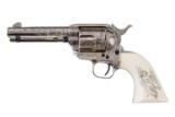 COLT SAA 3RD GENERATION 45LC ENGRAVED BY JEROME HARPER - 3 of 13