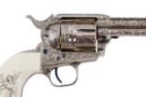 COLT SAA 3RD GENERATION 45LC ENGRAVED BY JEROME HARPER - 4 of 13