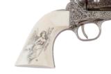 COLT SAA 2ND GENERATION 45LC ENGRAVED BY JEROME HARPER - 8 of 12