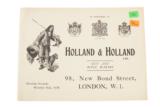 Holland & Holland - Gun and Rifle Makers - 98, New Bond Street, London, W.1. - 1 of 1