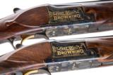 BROWNING MODEL B-25 SUPERPOSED 125TH ANNIVERSARY PAIR 20 & 12 - 4 of 17