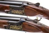 BROWNING MODEL B-25 SUPERPOSED 125TH ANNIVERSARY PAIR 20 & 12 - 8 of 17
