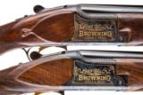 BROWNING MODEL B-25 SUPERPOSED 125TH ANNIVERSARY PAIR 20 & 12 - 1 of 17