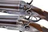 PARKER GRADE 5 AND GRADE 6 CONSECUTIVE NUMBERED PAIR OF 12 GAUGE LIFTER GUNS - 10 of 21