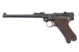 LUGER DWM P08 ARTILLERY WITH BOARD STOCK 9MM - 3 of 16