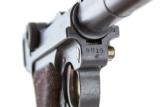 LUGER DWM P08 ARTILLERY WITH BOARD STOCK 9MM - 8 of 16