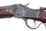 WINCHESTER 1885 CUSTOM LOW WALL NICK KUSMIT ENGRAVED
22LR - 7 of 17