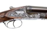 J RIGBY BEST SXS DOUBLE RIFLE 470 NITRO EXPRESS KEN HUNT ENGRAVED - 1 of 23
