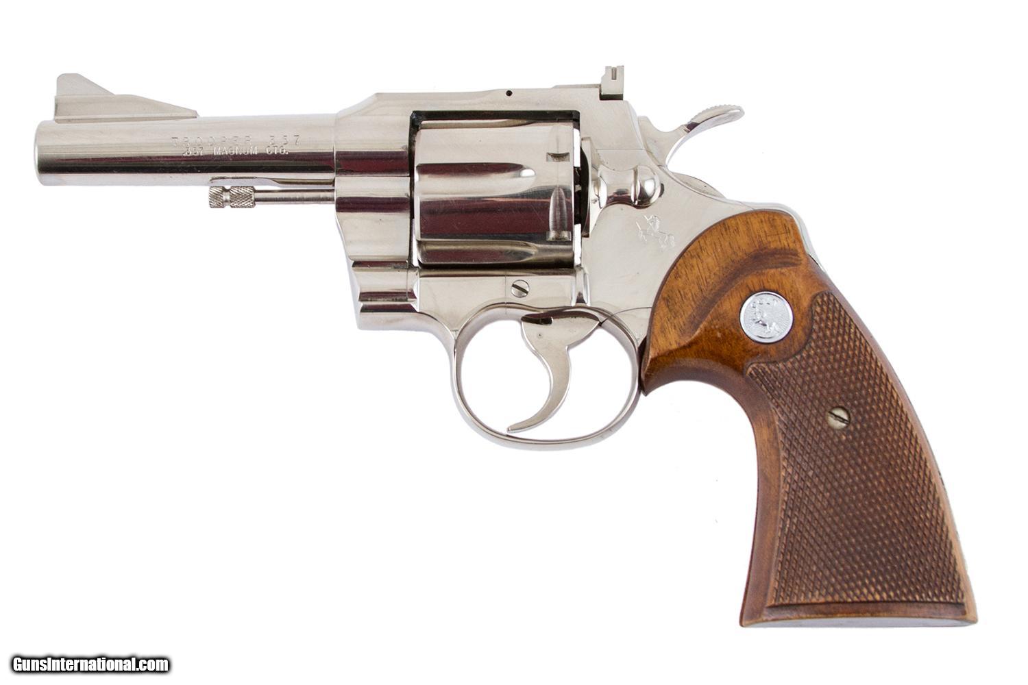 COLT TROOPER 357 MAGNUM NICKEL