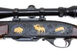 REMINGTON 742 F GRADE WITH GOLD 6MM REMINGTON - 2 of 16