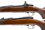 WINCHESTER MODEL 70 PRE 64 PAIR OF CARBINES 300 H&H AND 375 H&H - 6 of 14