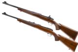 WINCHESTER MODEL 70 PRE 64 PAIR OF CARBINES 300 H&H AND 375 H&H - 4 of 14