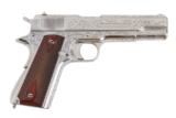 COLT 1911 CATTLE BRAND ENGRAVED 45ACP - 1 of 11