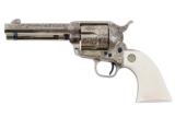 COLT SINGLE ACTION ARMY JEROME HARPER ENGRAVED 45 2ND GENERATION - 2 of 10