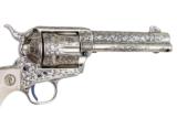 COLT SINGLE ACTION ARMY JEROME HARPER ENGRAVED 45 2ND GENERATION - 3 of 10