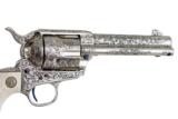 COLT 2ND GENERATION SINGLE ACTION ARMY 45 JEROME HARPER ENGRAVED - 3 of 9