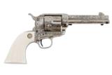 COLT 2ND GENERATION SINGLE ACTION ARMY 45 JEROME HARPER ENGRAVED - 1 of 9
