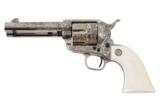 COLT 2ND GENERATION SINGLE ACTION ARMY 45 JEROME HARPER ENGRAVED - 2 of 9
