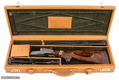 KARL HAUPTMAN FERLACH AUSTRIA 375 H&H DOUBLE RIFLE
