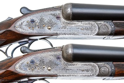 EDWINSON GREEN & SONS BEST PAIR SIDELOCKS 12 GAUGE