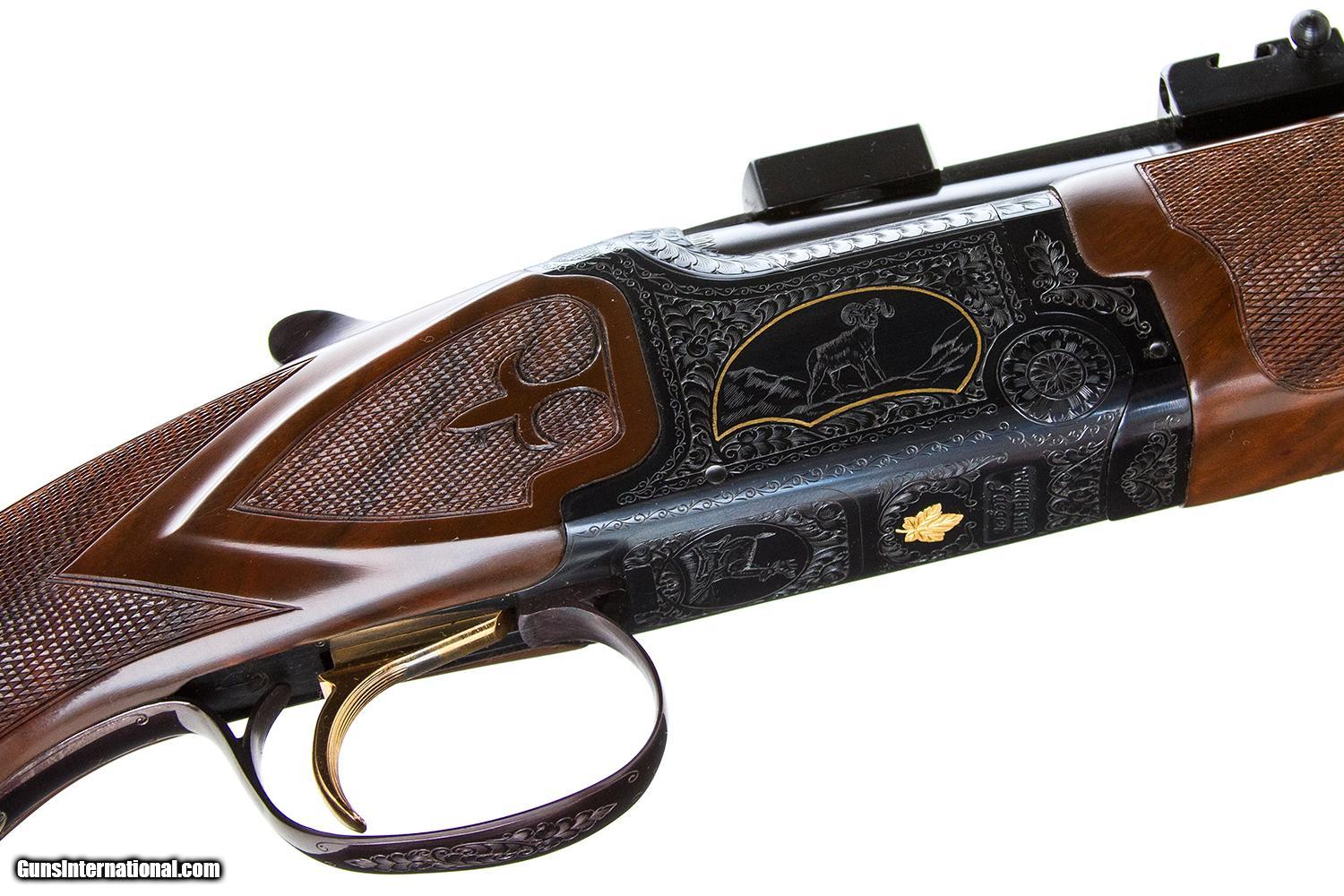 WINCHESTER GRAND EUROPEAN O/U DOUBLE RIFLE SPECIAL ORDER 7X57