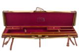 Oak & Leather Full Length Rifle or Shotgun Case - 1 of 2