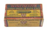 Winchester Super Speed .38 Auto Colt - 1 of 1