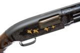 WINCHESTER MODEL 12 PIGEON GRADE 12 GAUGE WITH 21-5 GOLD ENGRAVING PATTERN - 8 of 16