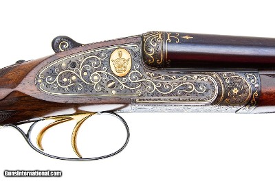 HOLLAND & HOLLAND - MODEL DELUXE SXS MAHARAJA GUN , 16 Gauge