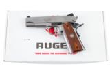 RUGER SR 1911 STAINLESS COMMANDER 45 ACP - 2 of 2