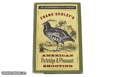 American Partridge & Pheasant Shooting Abercrombie & Fitch Library
