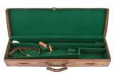 Vintage Leather 2 Barrel Set Case - 1 of 2
