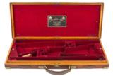 Purdey Oak & Leather Case - Vintage Pair Case - 1 of 2