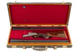 JOH OUTSCHAR & SON BEST SIDELOCK DOUBLE RIFLE 577 NITRO WITH EXTRA 470 NE BARRELS - 18 of 19