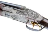 JOH OUTSCHAR & SON BEST SIDELOCK DOUBLE RIFLE 577 NITRO WITH EXTRA 470 NE BARRELS - 5 of 19